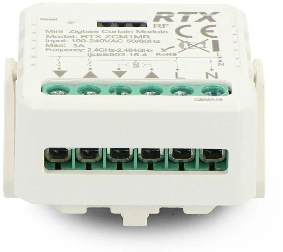 Tuya – įmontuotas roletų valdiklis ZigBee – Android/iOS programa – RTX ZCM1MR