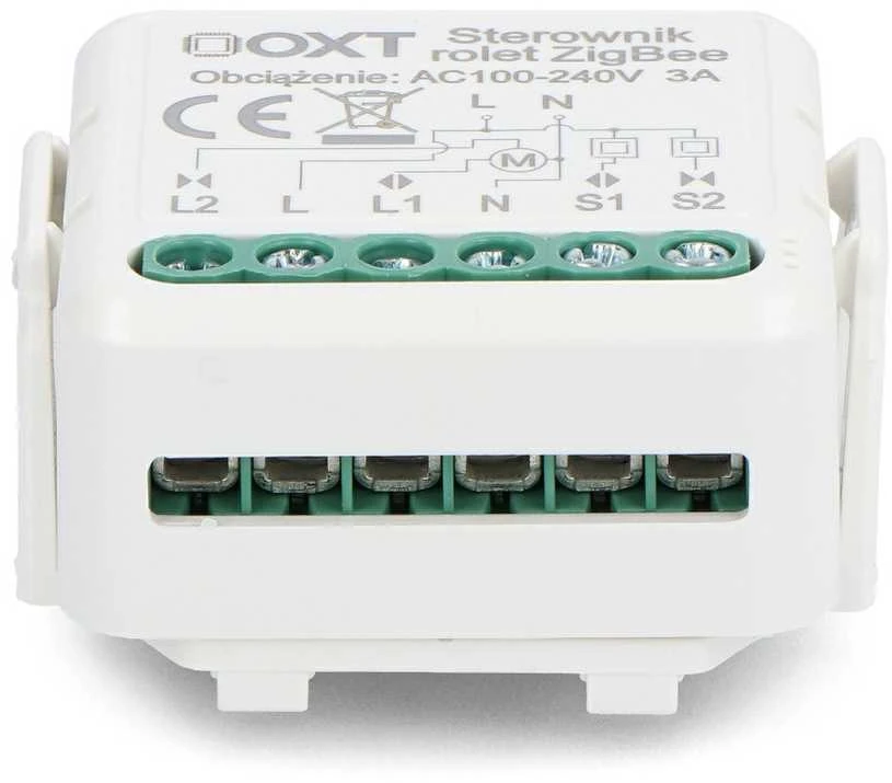 Tuya – įmontuotas roletų valdiklis ZigBee – Android/iOS programa – OXT T267