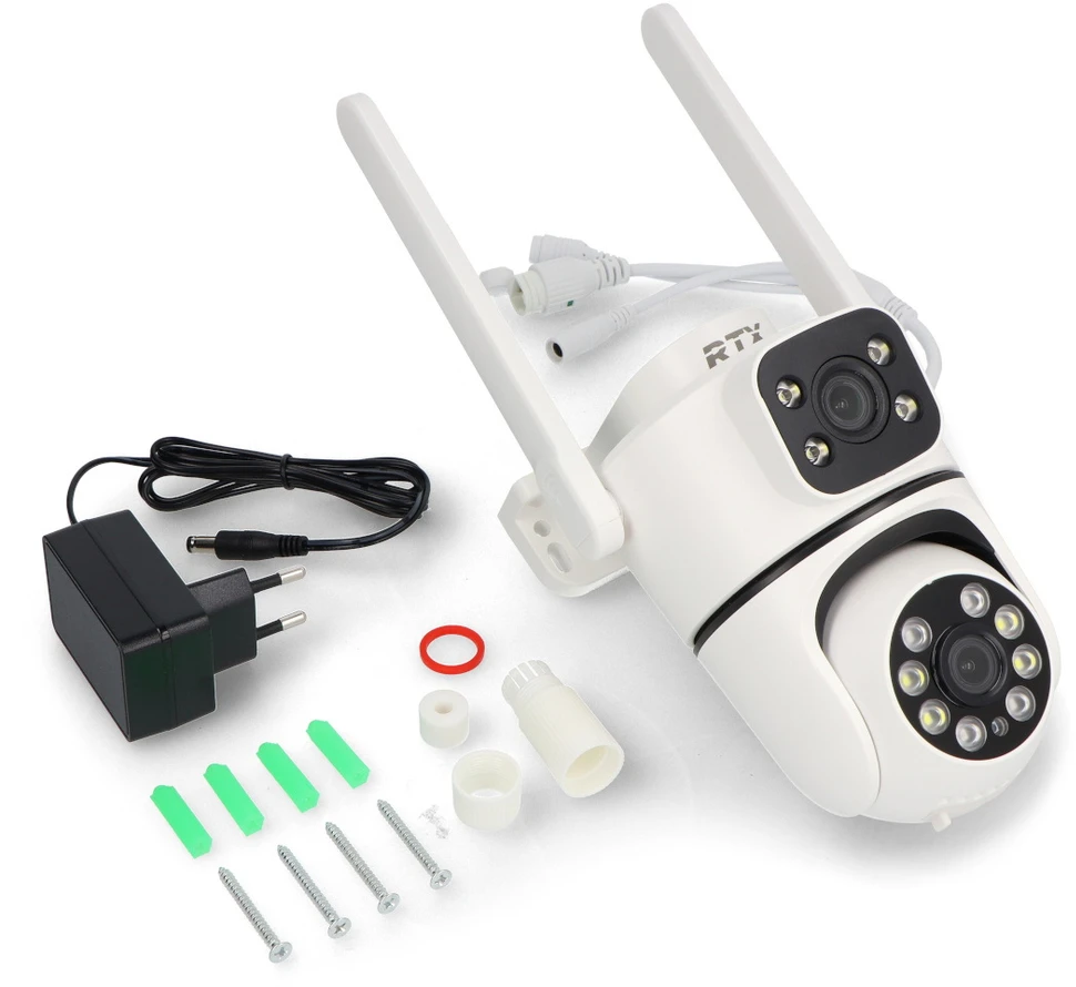 Tuya – išmanioji lauko IP kamera 350° WiFi P2P – RTX SmartCam Ai35