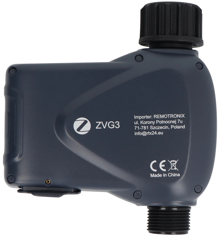 Tuya - išmanusis 3/4 colio vožtuvas su vandens suvartojimo matavimu - ZigBee - RTX ZVG3