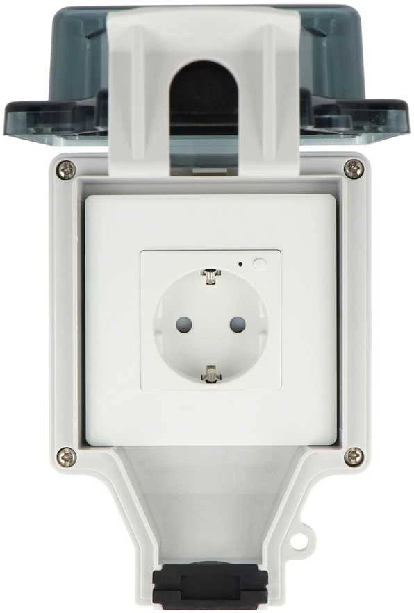 Tuya – lauko lizdas su energijos skaitikliu IP67 260V – ZigBee – RTX SET_HZPEW_IP