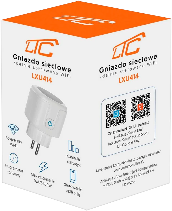 Tuya LTC GGW LXU414 WiFi lizdas