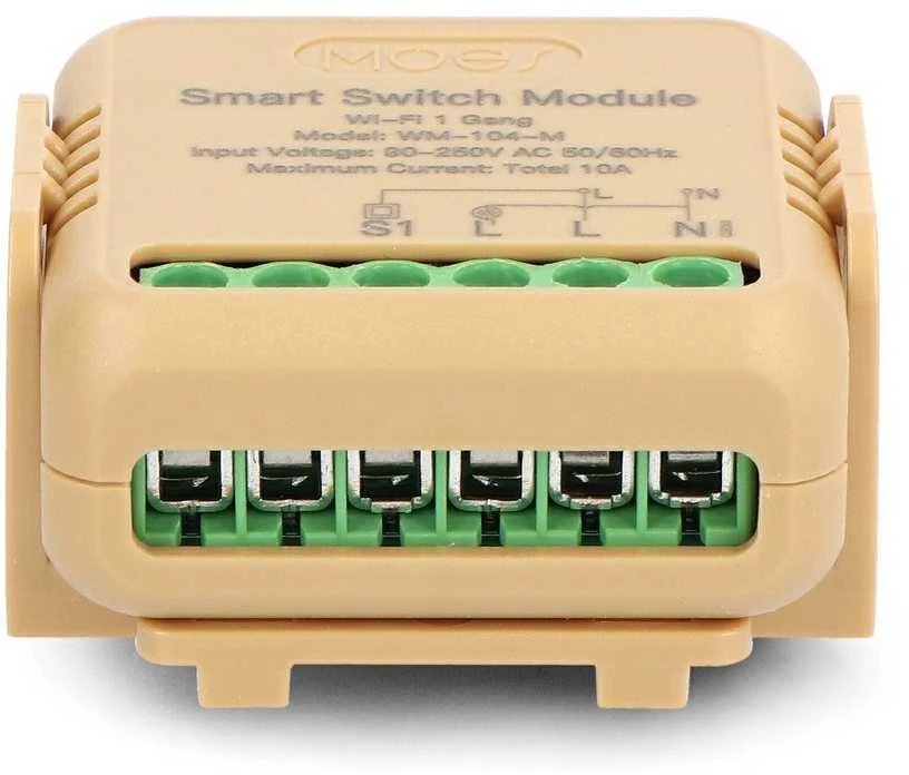 Tuya – mini WiFi siųstuvas – Android/iOS programa – Moes WM-104-M