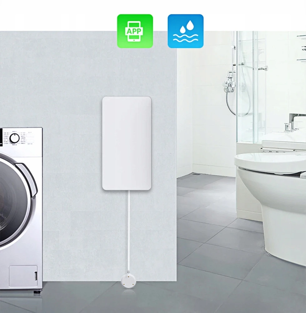 Tuya – potvynių jutiklis – ZigBee – Android / iOS programėlė – RTX ZWS3