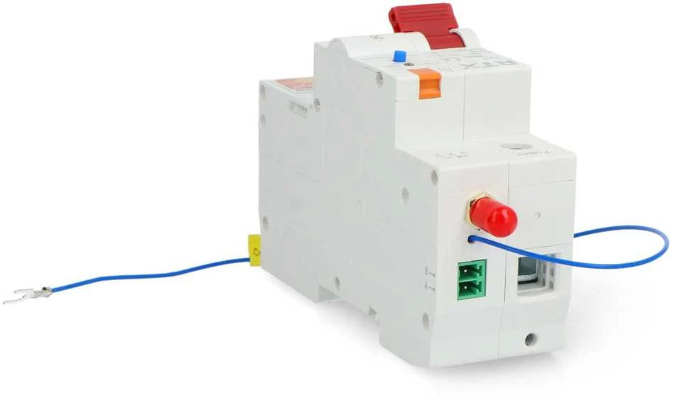 Tuya – reguliuojamas ZigBee saugiklis su energijos skaitikliu – 2A–63A – RTX ZCB63-1P
