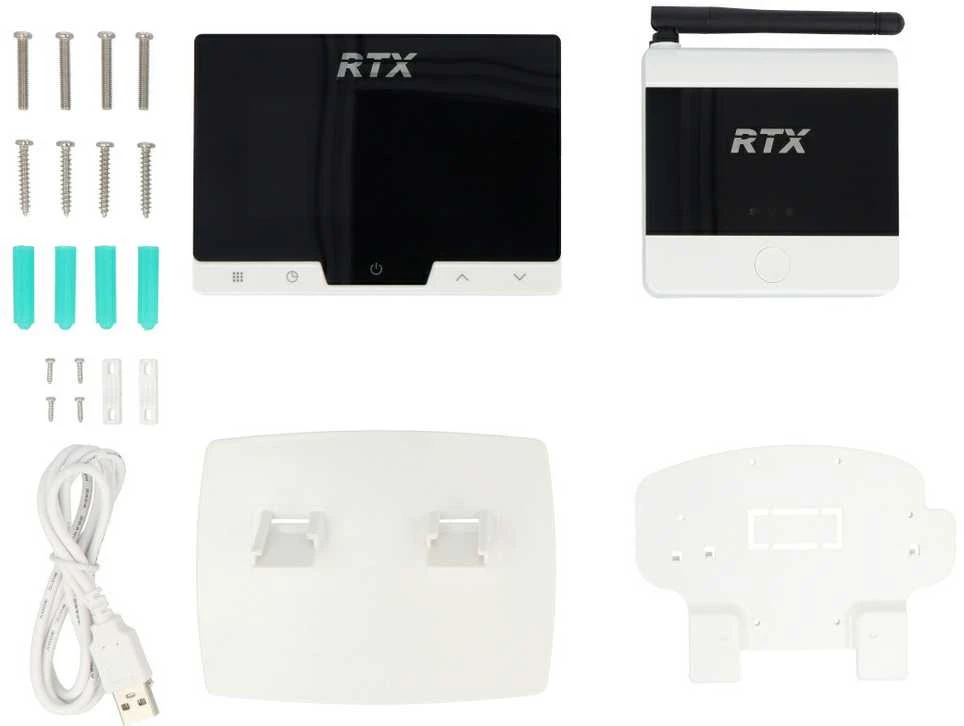 Tuya – šildymo valdiklis su LED ekranu – WiFi – Android/iOS programa – RTX WRT3