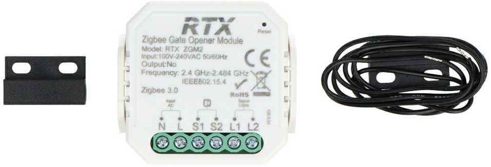 Tuya – vartų valdiklis su magnetiniu jutikliu – ZigBee – Android/iOS programa – RTX ZGM2