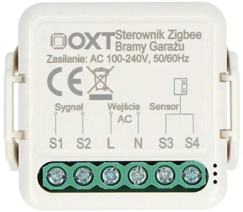 Tuya – vartų valdiklis su magnetiniu jutikliu – ZigBee – Android/iOS aplikacija – OXT T250G