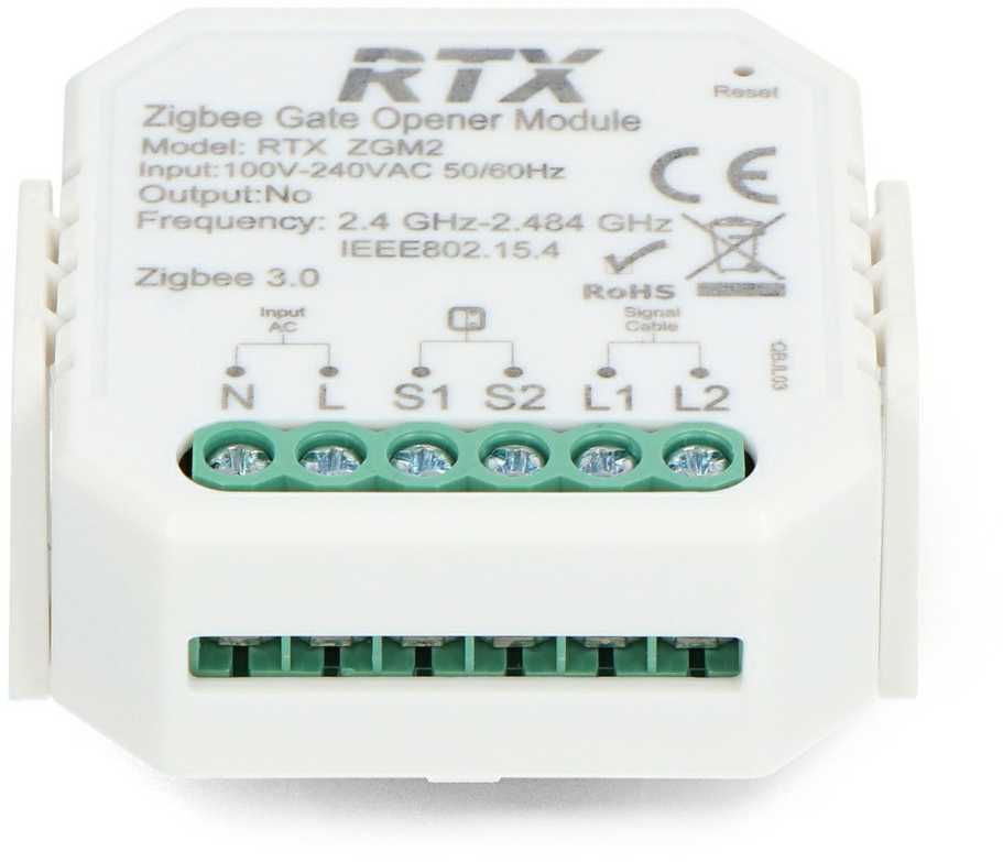 Tuya – vartų valdiklis su magnetiniu jutikliu – ZigBee – Android/iOS programa – RTX ZGM2