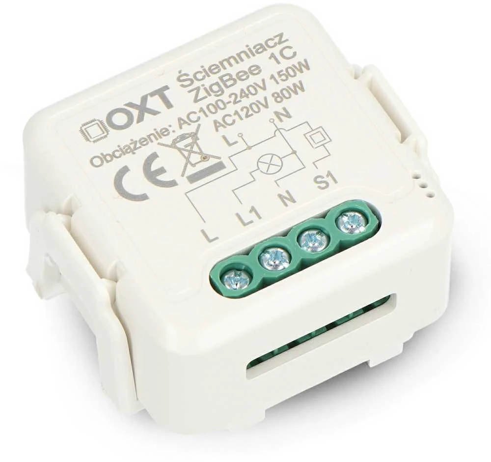 Tuya – vieno kanalo mini ZigBee apšvietimo valdiklis – Android/iOS programa – OXT SWTZ24