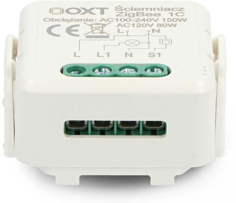 Tuya – vieno kanalo mini ZigBee apšvietimo valdiklis – Android/iOS programa – OXT SWTZ24