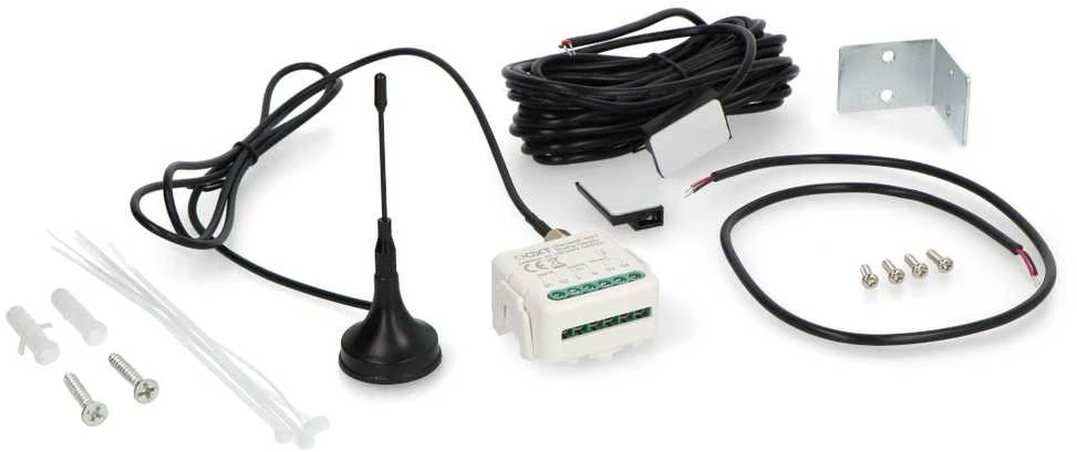 Tuya – vieno kanalo WiFi vartų valdiklis su antena ir jutikliu – Android / iOS programėlė – OXT T211G