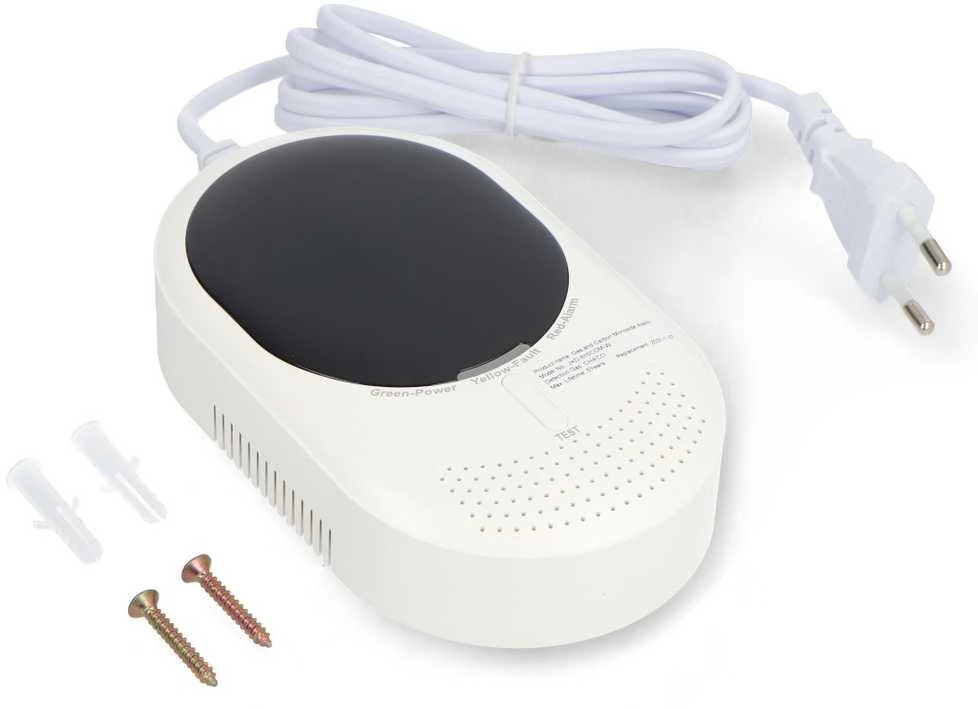 Tuya – WiFi dujų ir anglies monoksido jutiklis – RTX WGCS1