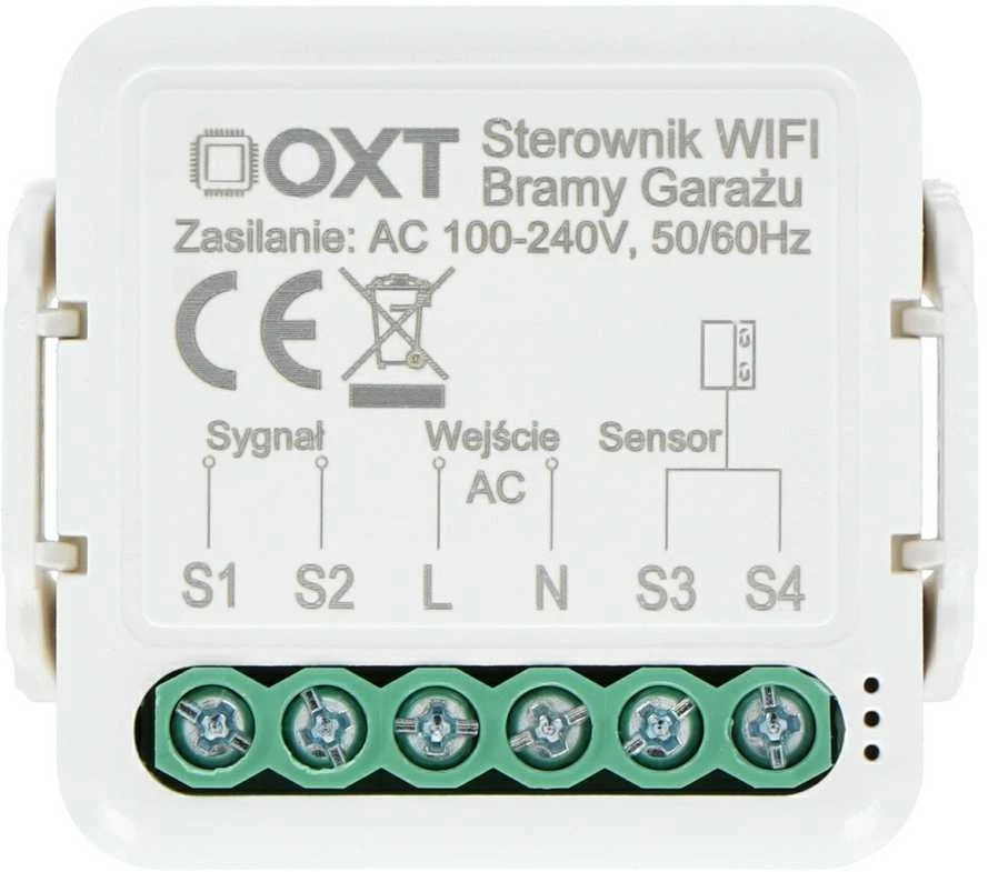 Tuya – WiFi vartų valdiklis su magnetiniu jutikliu – OXT SWT10G