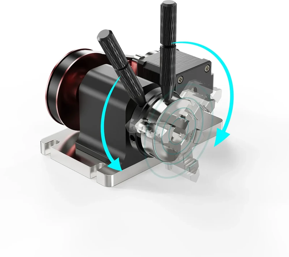 Grąžtas TwoTrees 4th Axis CNC sukamojo modulio rinkinys skirtas TTC450