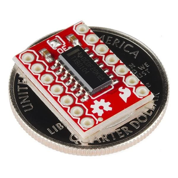 TXB0104 loginis keitiklis dvikryptis 4-kanalų - SparkFun