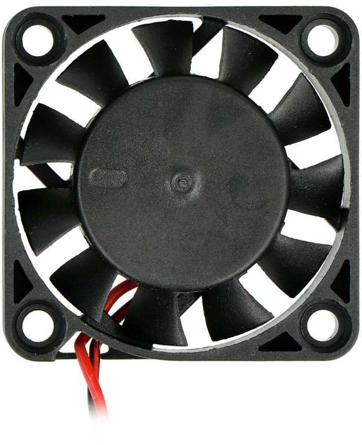 Tylus ašinis aušinimo ventiliatorius 24V 40x40x10mm, skirtas Creality Ender-3 V2, Ender-3 Pro, Ender-5 V2