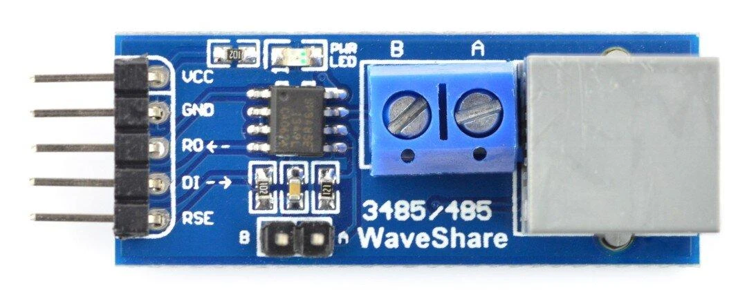 Waveshare RS485 modulis su RJ11 ir varžtiniais gnybtais
