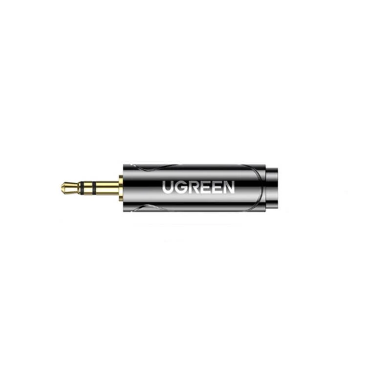 Ugreen 3.5mm į 6.35mm audio adapteris, metalinis pilkas