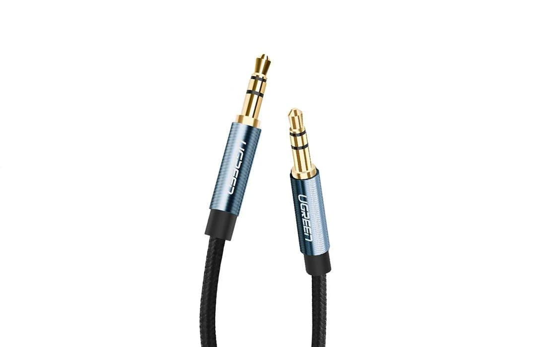 UGREEN 3.5mm laidas su auksuotais kištukais