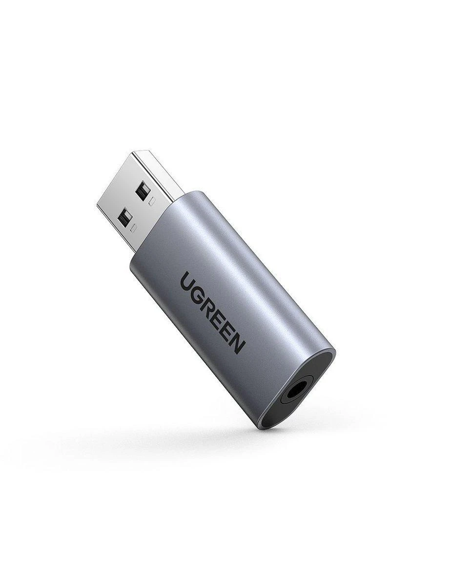 UGREEN CM383 USB į mini lizdo 3.5 mm garso adapterį
