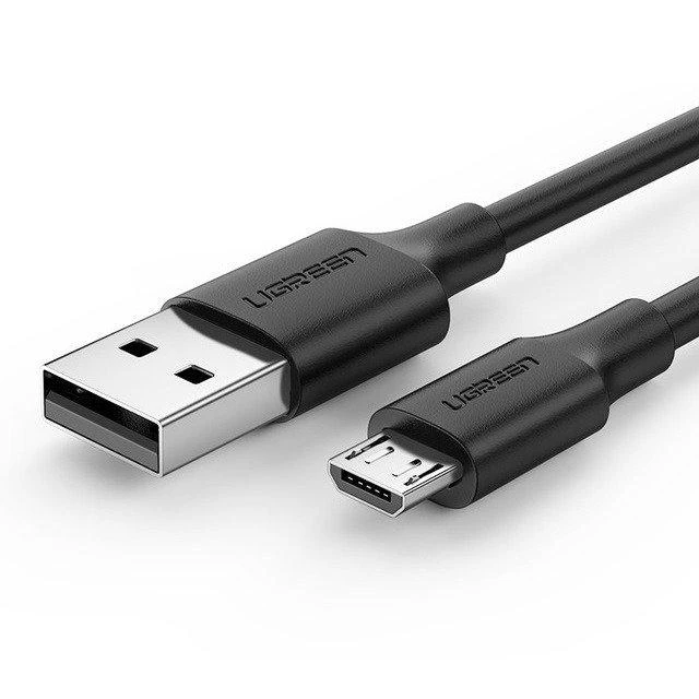 UGREEN micro USB kabelis QC 3.0 2.4A 1.5m - Juodas