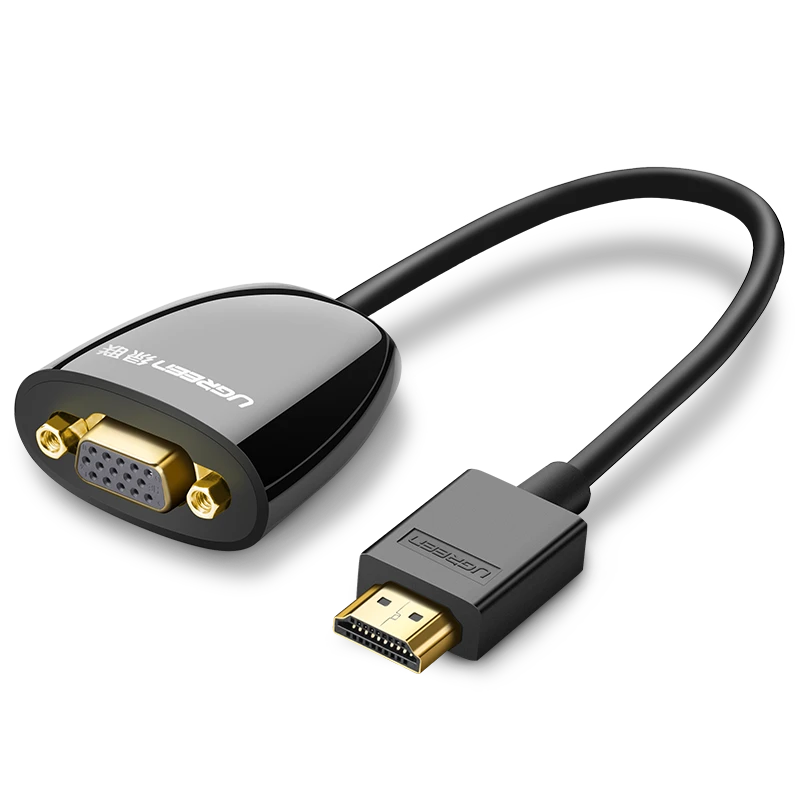 UGREEN HDMI į VGA adapteris, auksinės jungtys