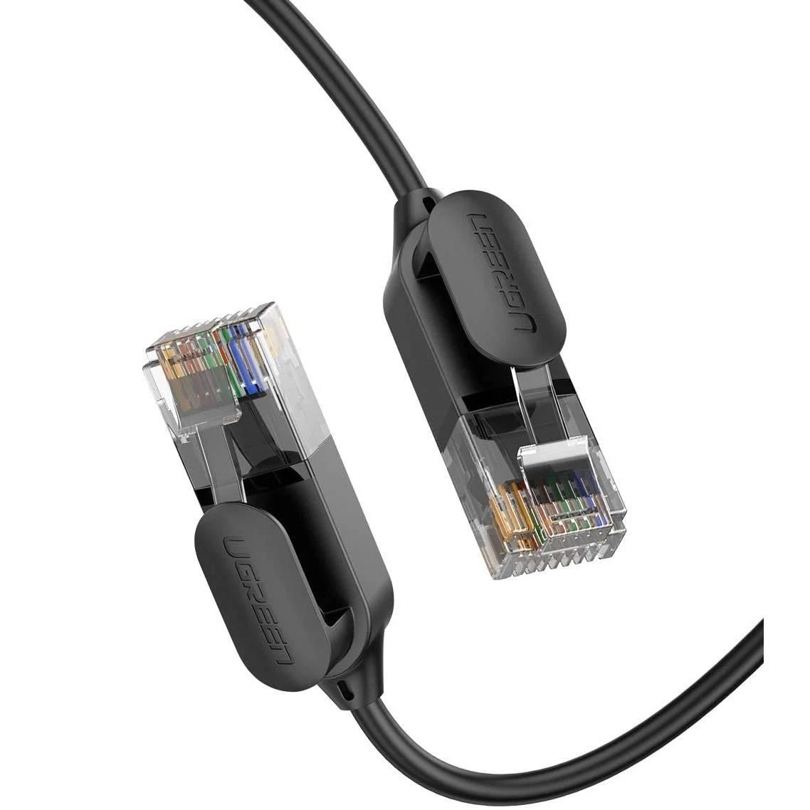UGREEN NW122 Ethernet kabelis RJ45 Cat6A UTP 5m - Juodas