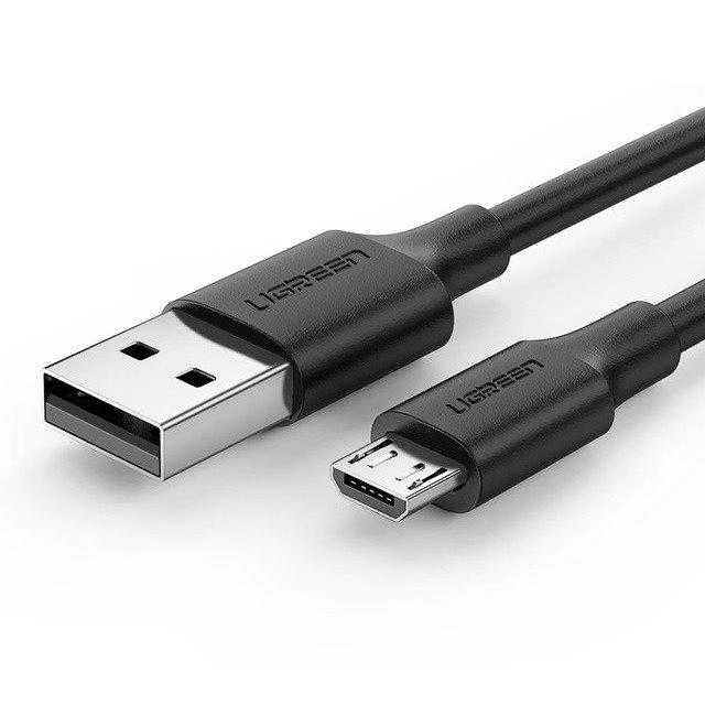 UGREEN USB - Micro USB laidas QC 3.0 2.4A 2m juodas
