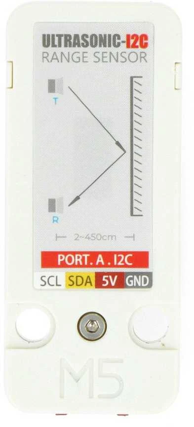 RCWL-9620 ultragarsinis jutiklis su I2C schemos grafika