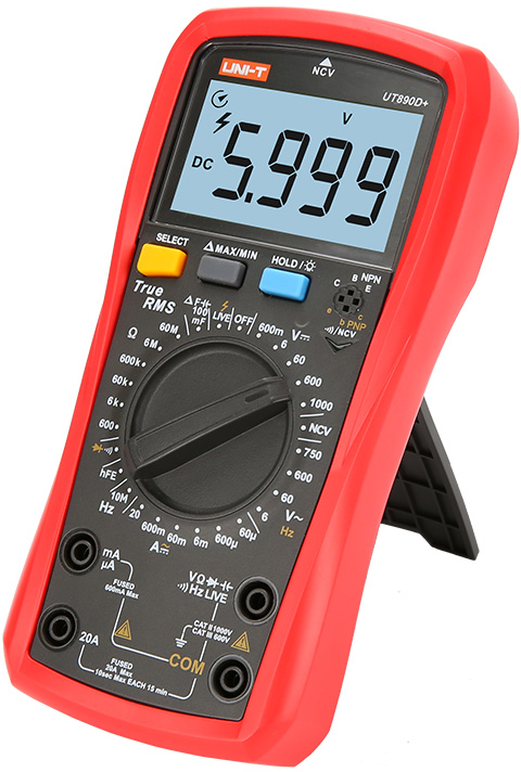 Miernik UNIVERSALUS MATAVIMO PRIETAISAS UT-890D+ UNI-T