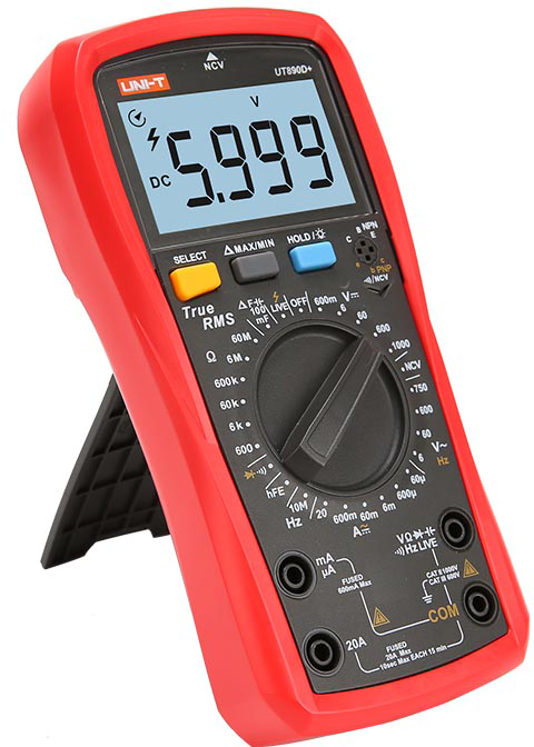 Miernik UNIVERSALUS MATAVIMO PRIETAISAS UT-890D+ UNI-T