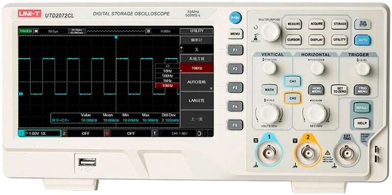 Uni-T osciloskopai UTD2072CL