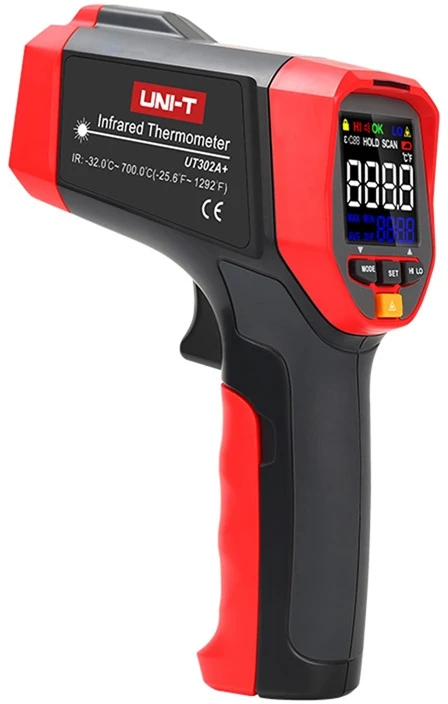 Uni-T UT302A+ infraraudonųjų spindulių termometras