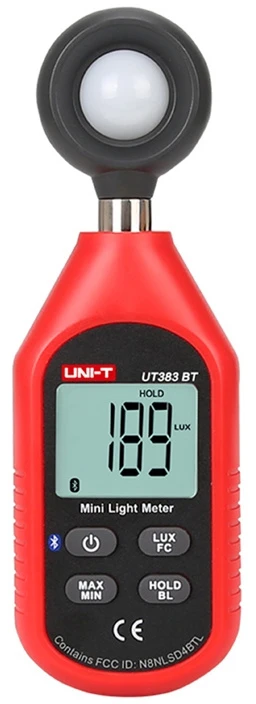 Uni-T UT383BT mini šviesos matuoklis