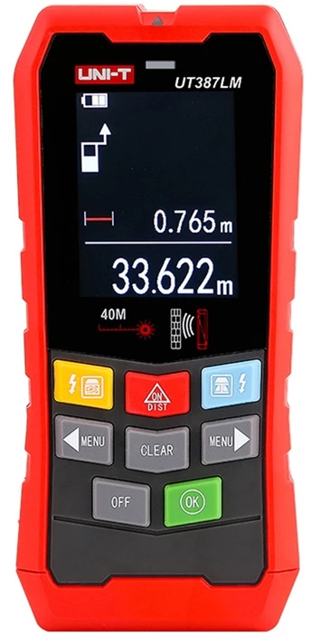 „Uni-T UT387LM“ prie sienos tvirtinamas skaitytuvas