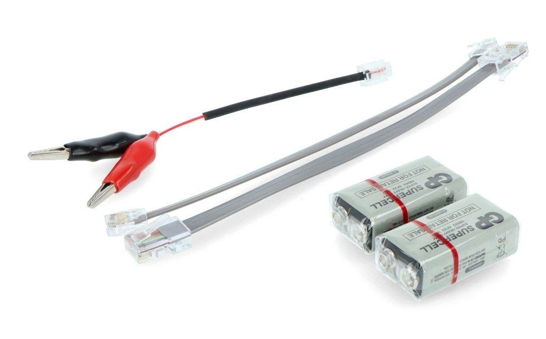 Miernik UNI-T UT682 laidų detektorius su RJ45 kabelių testeriu