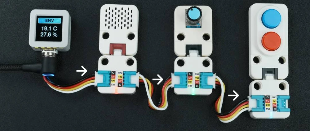 Unit ChainBUS – išplėtimo modulis – STM32G031 – M5Stack U212