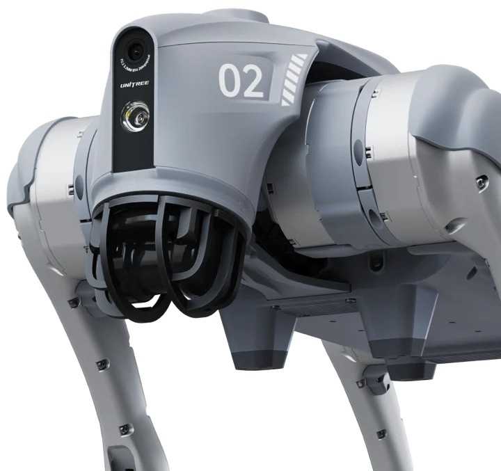 Unitree Robotics Keturkojė vaikščiojimo platforma – robotas šuo – Unitree Go2 Air