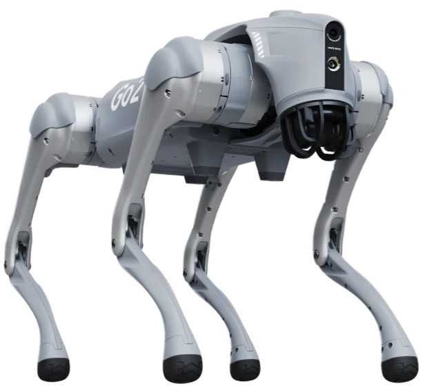 Unitree Robotics Keturkojė vaikščiojimo platforma – robotas šuo – Unitree Go2 Air