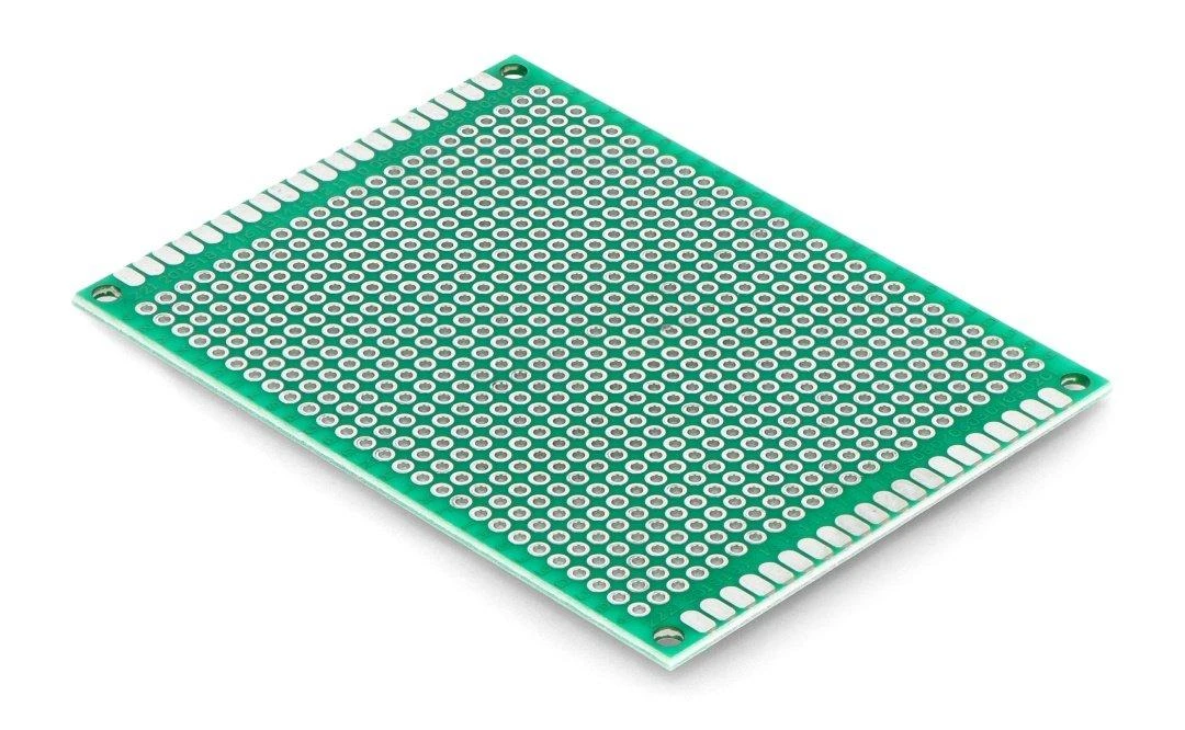 Žalia perforuota montažinė plokštė 60x80mm