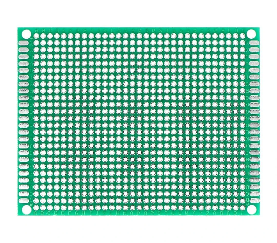 Dvipusė montažinė plokštė 70x90mm su kontaktu žymėjimu