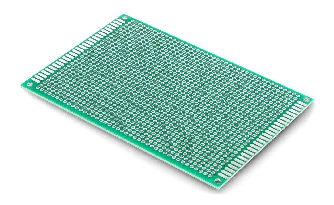 Žalia perforuota plokštė 80x120mm