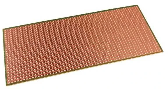PCB prototipavimo plokštė 50x70mm su varinėmis jungtimis