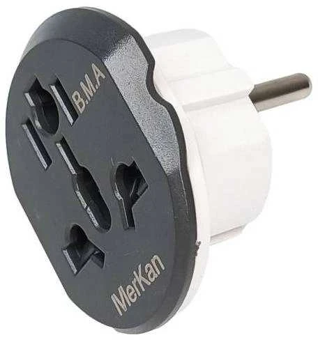 Universalus kelioninis adapteris su EU kištuku