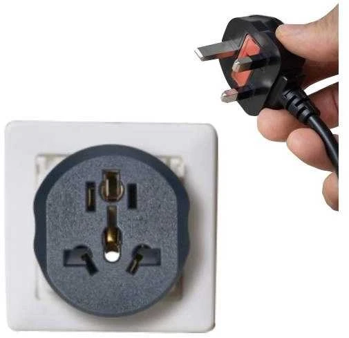 Oem Universalus adapteris – JAV/JK-ES adapteris – Amerikos kištukas, Anglija, Europos lizdas