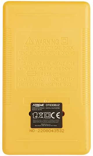 Universalus multimetras DT830BUZ XTREME