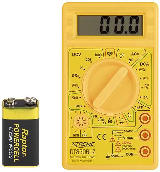 Universalus multimetras DT830BUZ XTREME