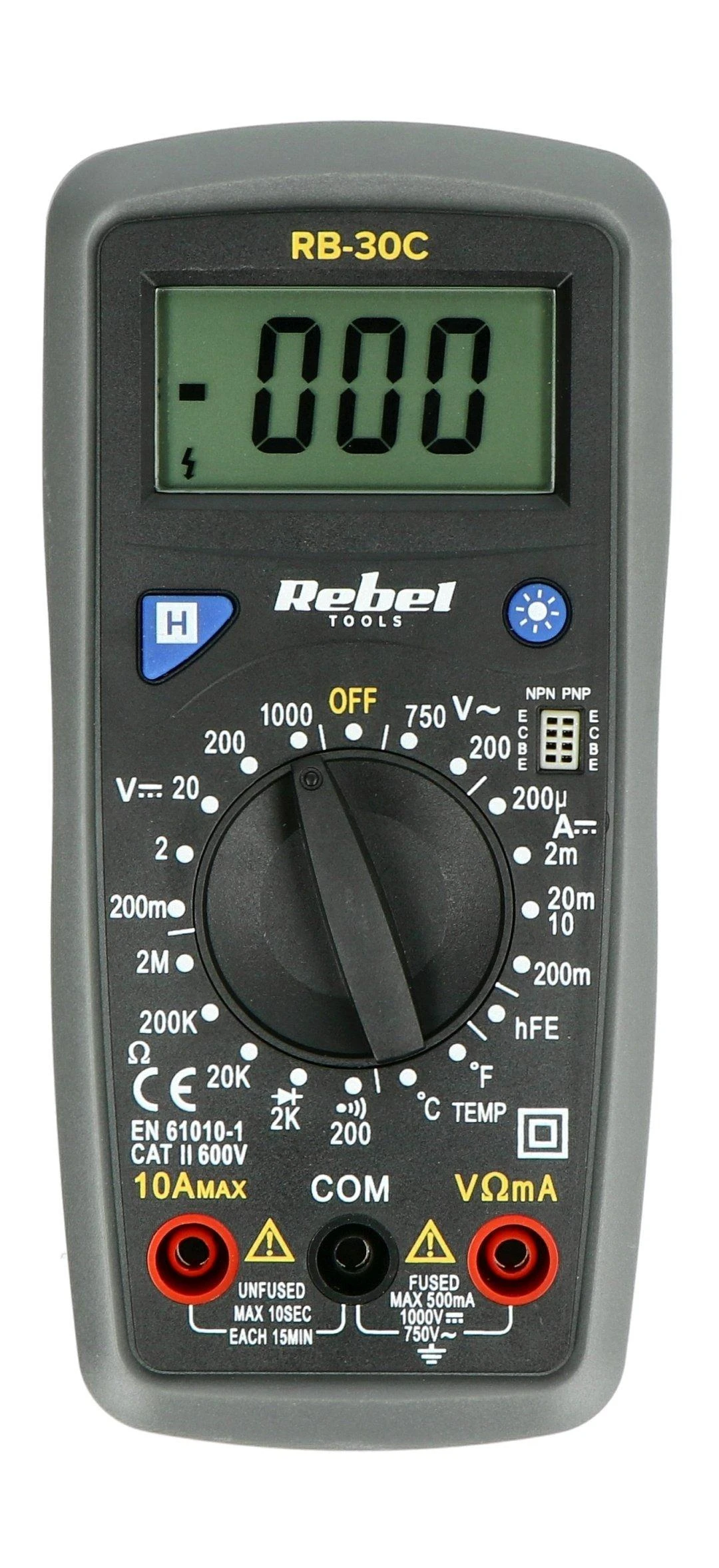 Universalus multimetras Rebel RB-30C