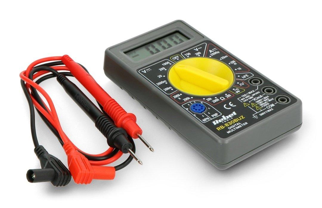 Universalus multimetras Rebel RB-830BUZ
